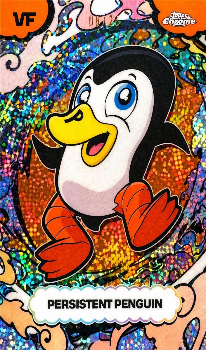 2026 Persistent Penguin [Orange Speckle] #SSA-71