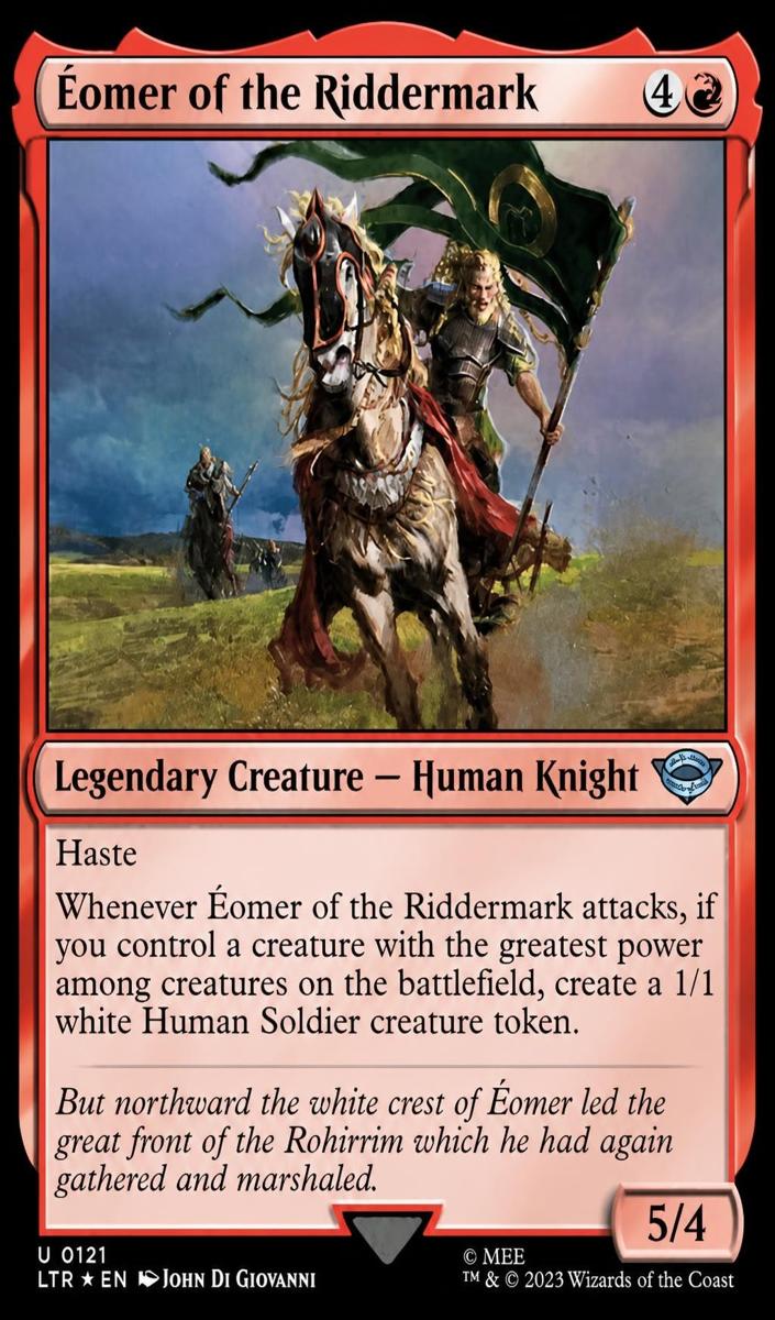 2023 Eomer of the Riddermark [Foil] #121