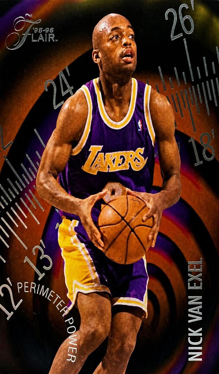 1995 Flair Nick Van Exel #15 card