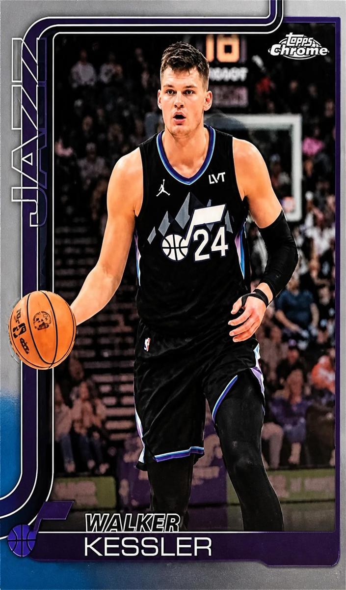 2025 Topps Chrome Update Walker Kessler #100 card