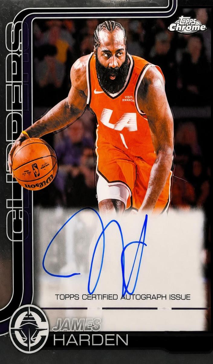 2025 James Harden #TCA-JH