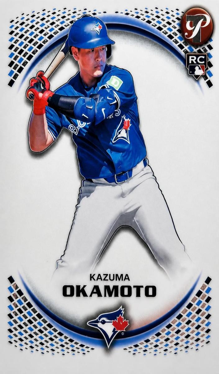 2026 Kazuma Okamoto [Paint the Corners Refractor] #94
