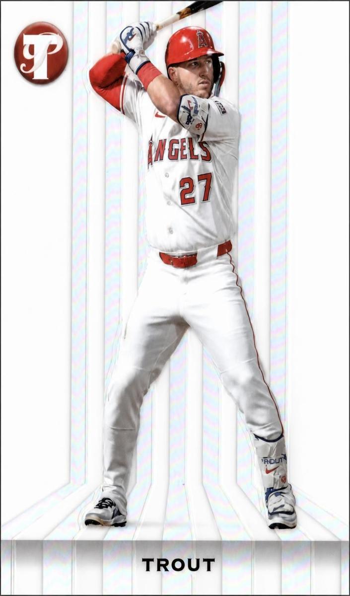 2026 Topps Pristine Mike Trout #S-18 card