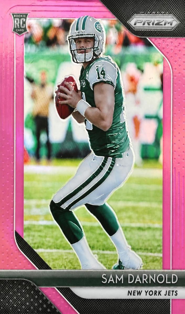 2018 Panini Prizm Sam Darnold [Pink] #203 card