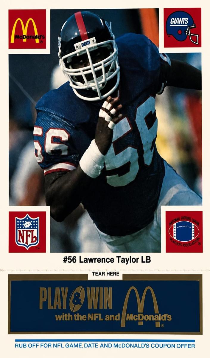 1986 Lawrence Taylor [Blue] #56