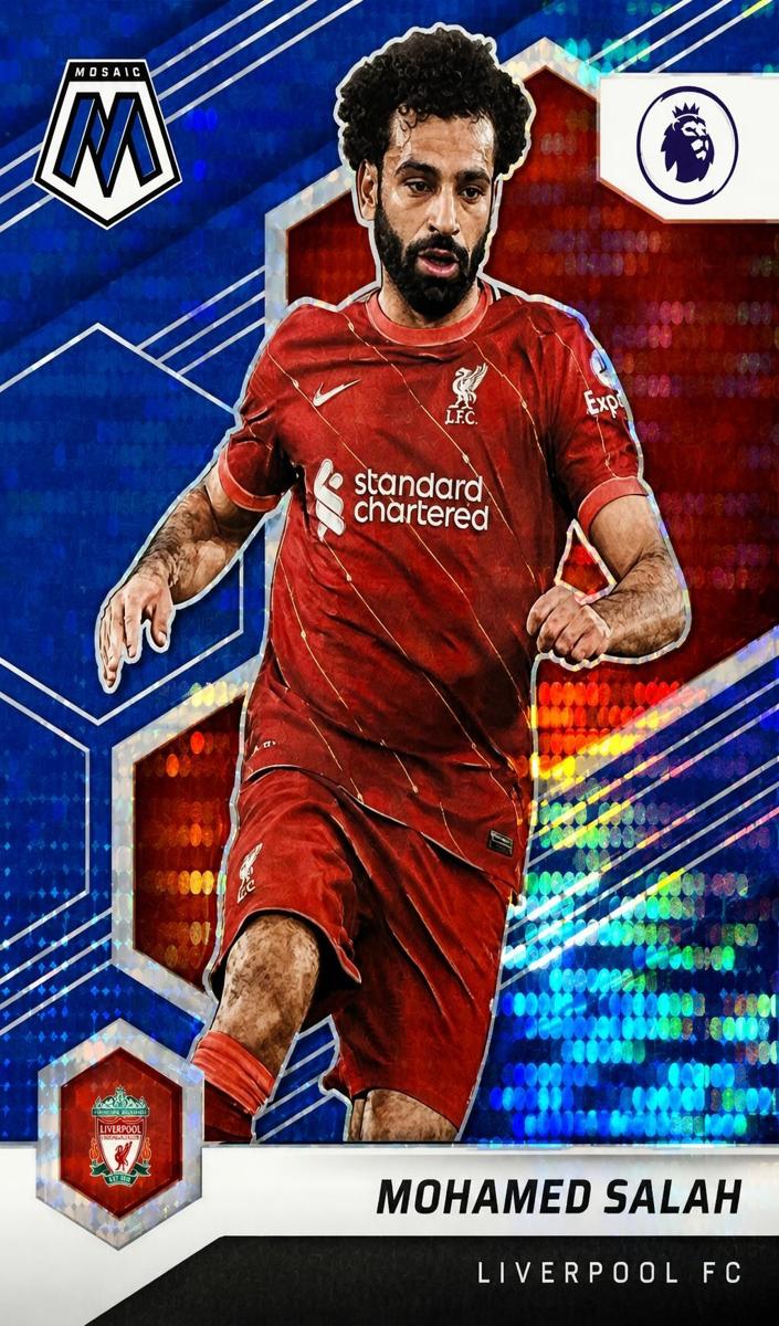 2021 Mohamed Salah [Blue Pulsar] #176