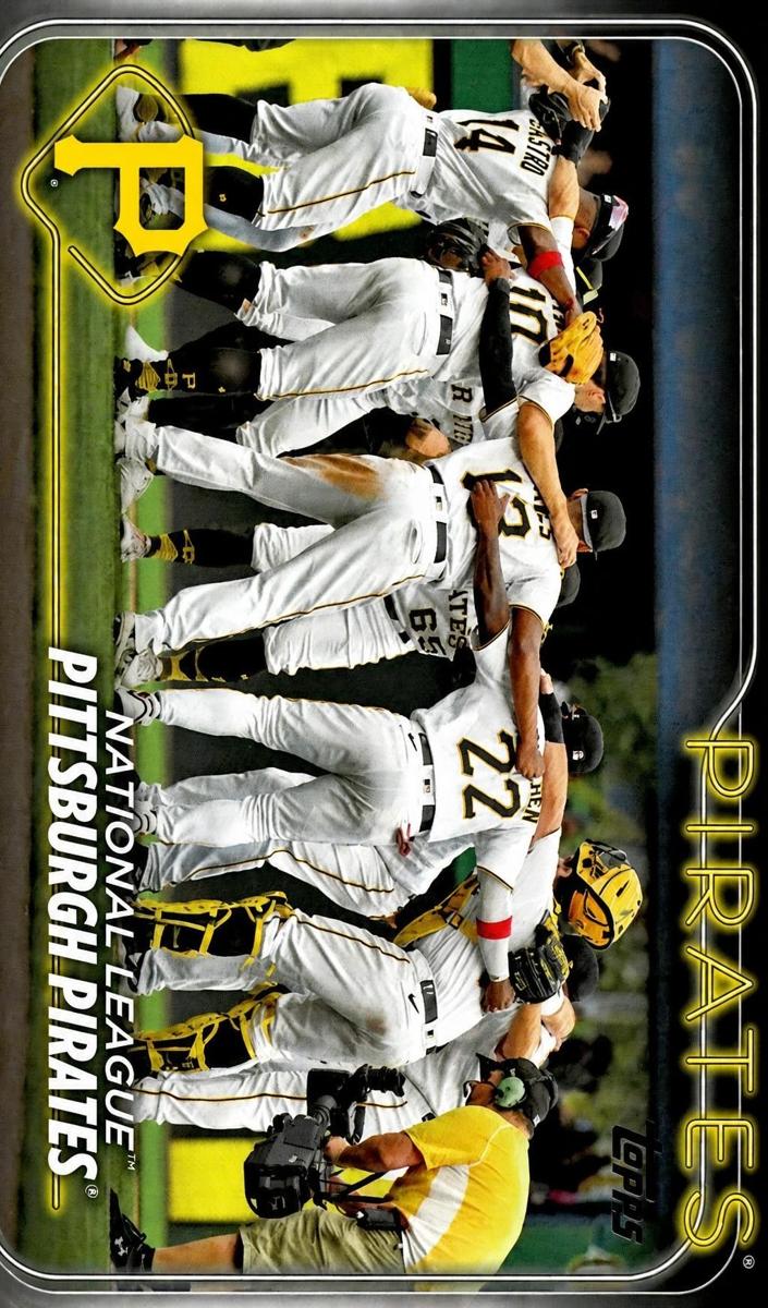 2024 Topps Pittsburgh Pirates #696 card
