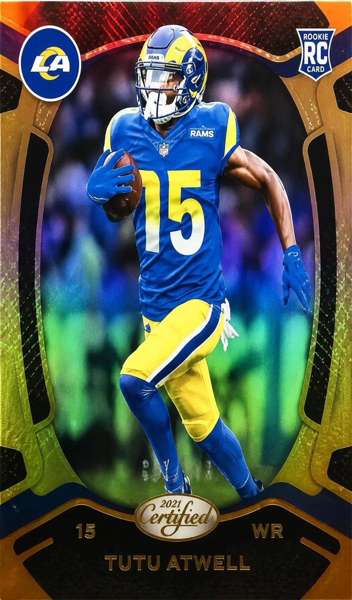 2021 Panini Certified Tutu Atwell #120 card