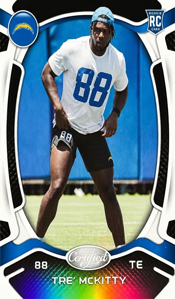 2021 Panini Certified Tre' McKitty #172 card