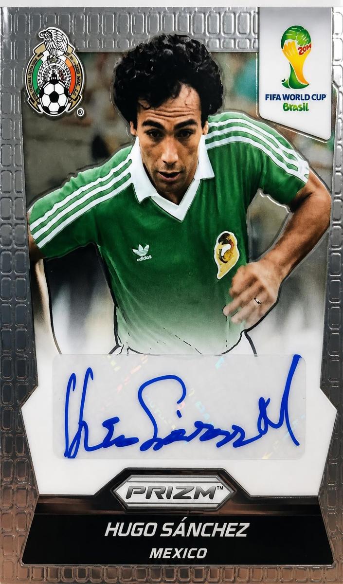 2014 Panini Prizm World Cup Hugo Sanchez #S-HS card