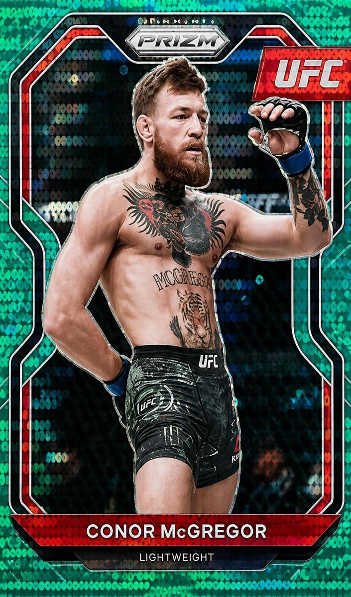 2021 Conor McGregor [Prizms Green Pulsar] #30