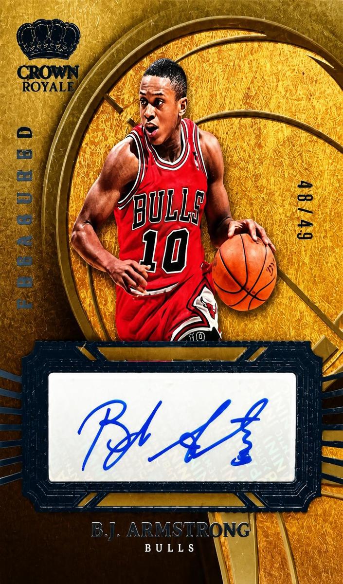 2023 Panini Crown Royale B.J. Armstrong #TA-BJA card