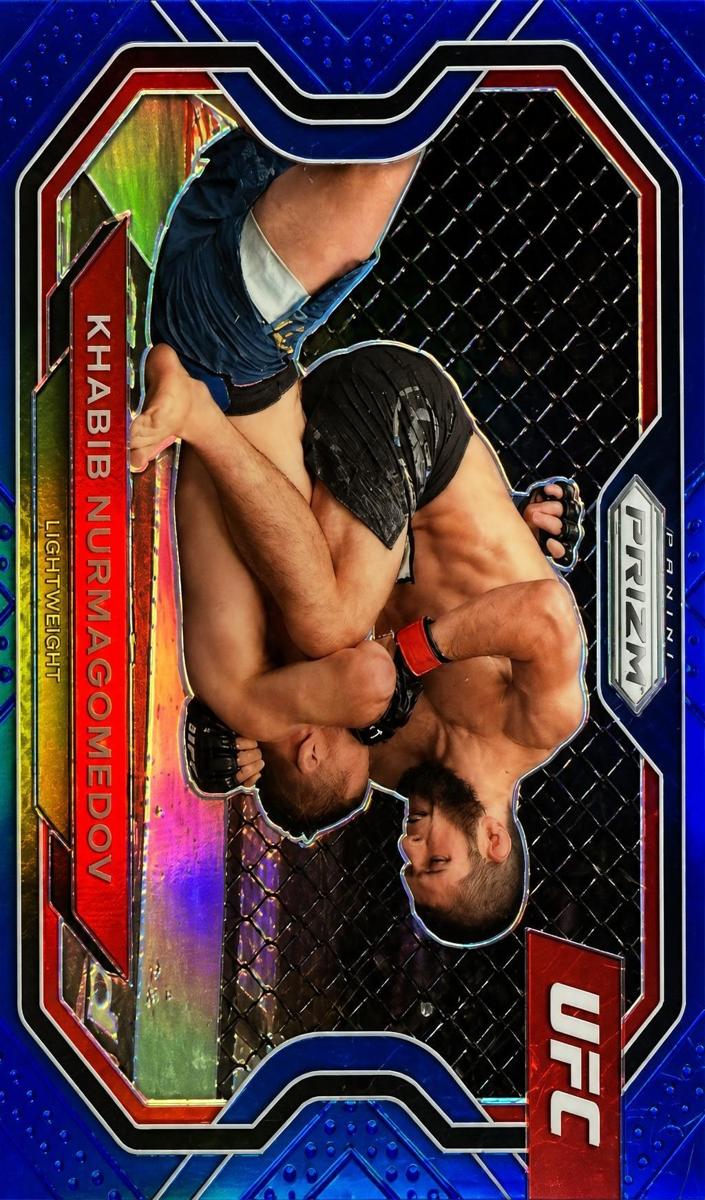 2021 Khabib Nurmagomedov [Prizms Blue] #181