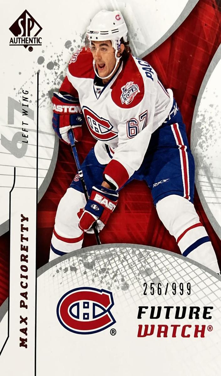 2008 SP Authentic Max Pacioretty #178 card