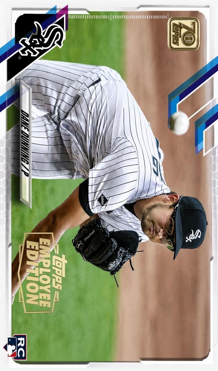 2021 Topps Dane Dunning #231 card