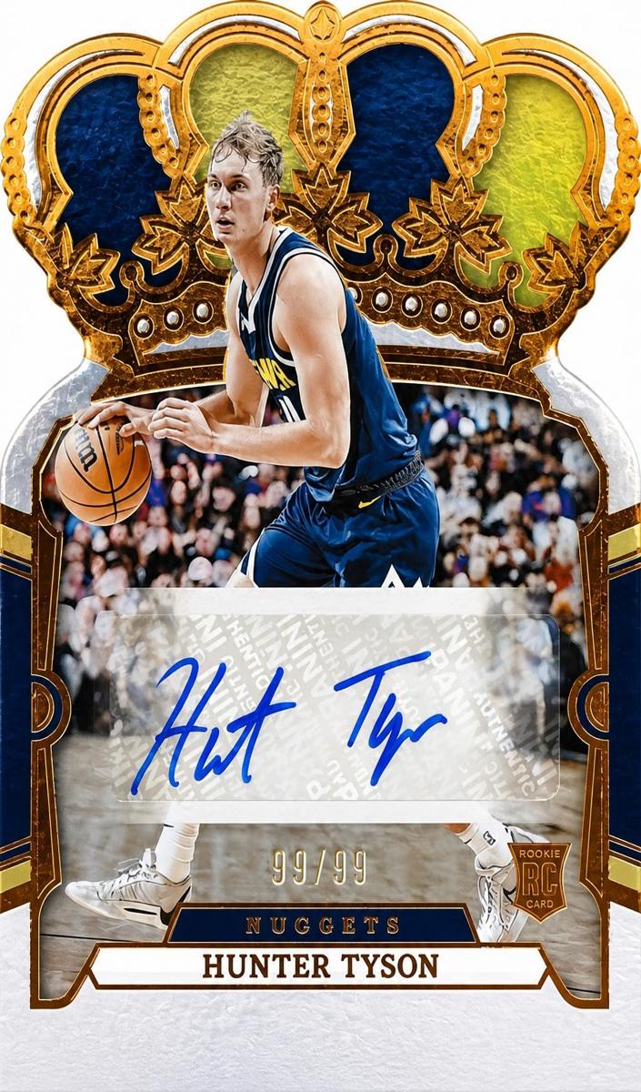 2023 Panini Crown Royale Hunter Tyson #RC-TYS card