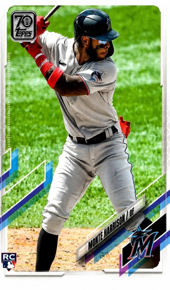 2021 Topps Monte Harrison #126 card