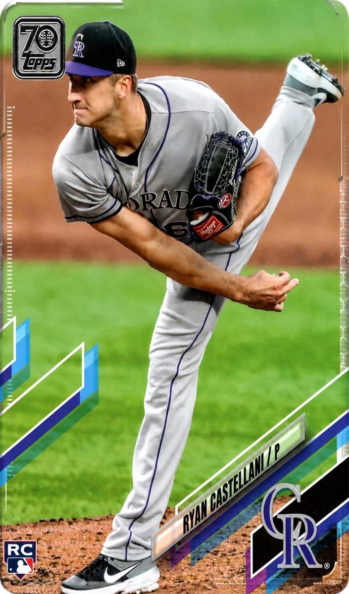2021 Topps Ryan Castellani #177 card