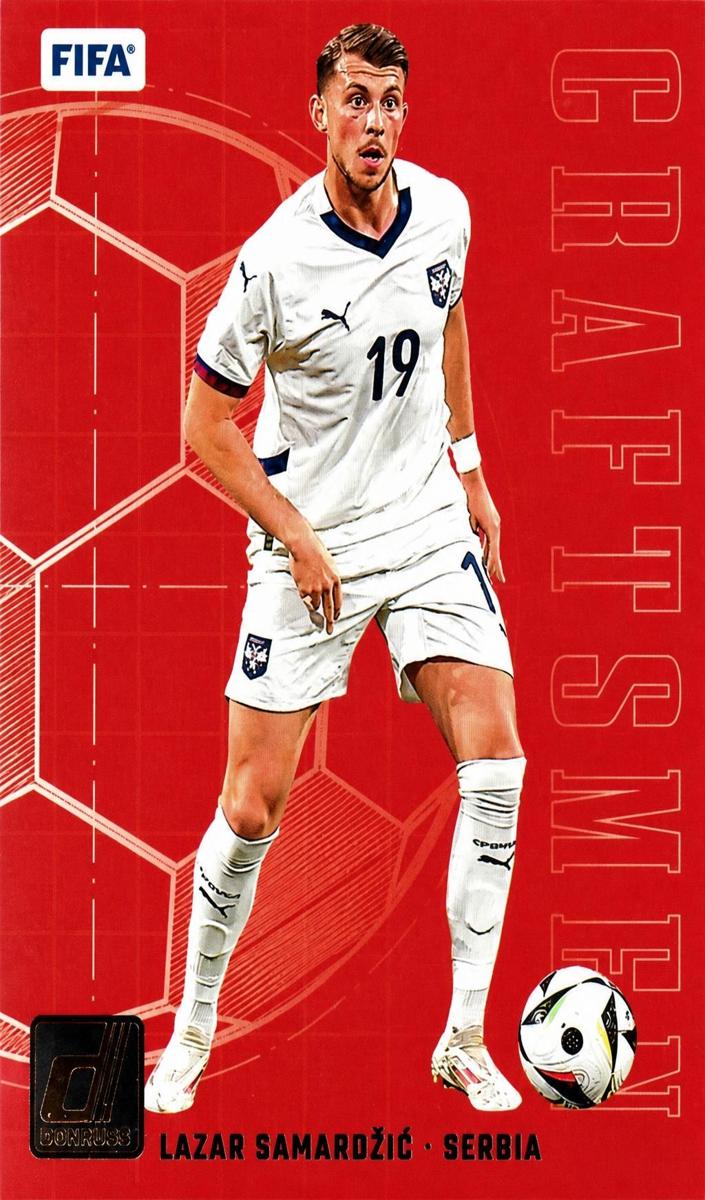 2024 Panini Donruss Lazar Samardzic #13 card