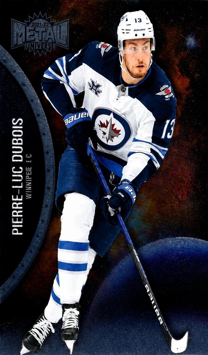 2021 Skybox Metal Universe Pierre-Luc Dubois [Blue Spectrum] #52 card