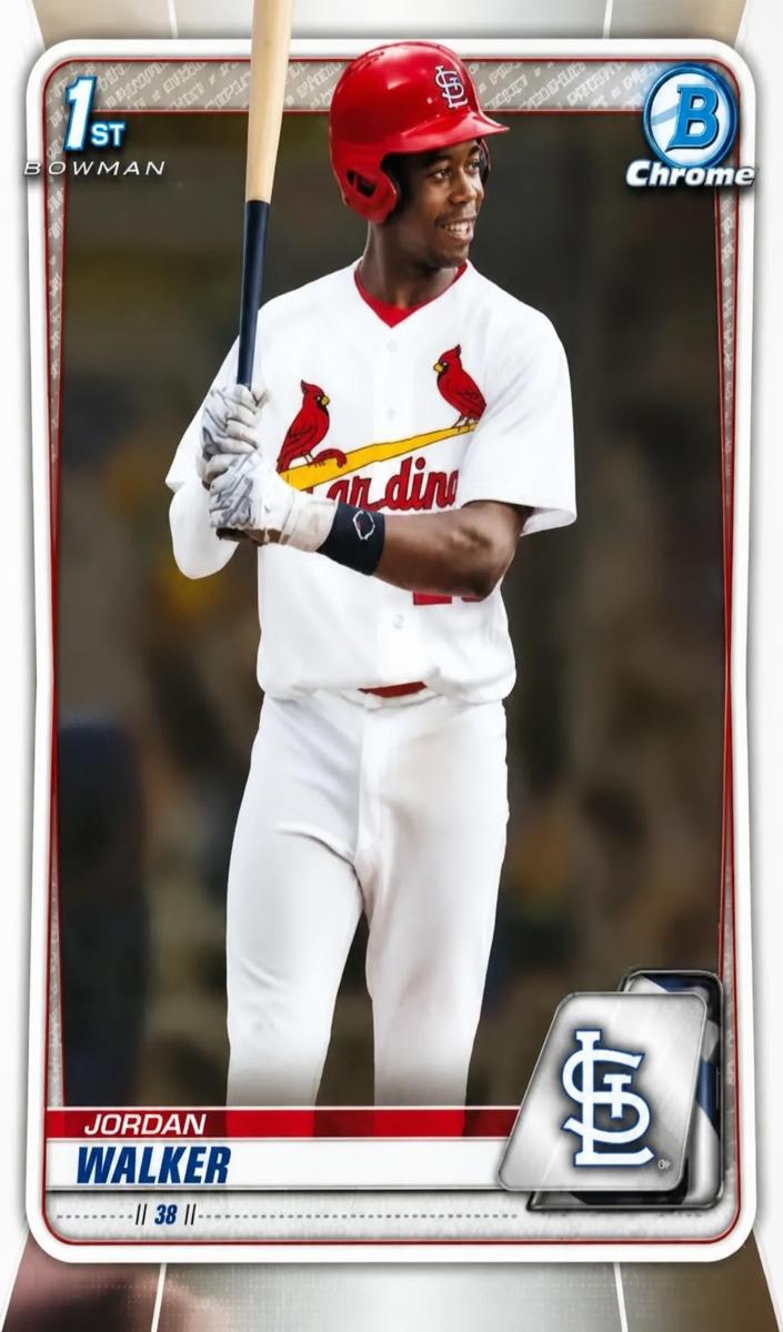2020 Bowman Draft Jordan Walker #BDC-57 card