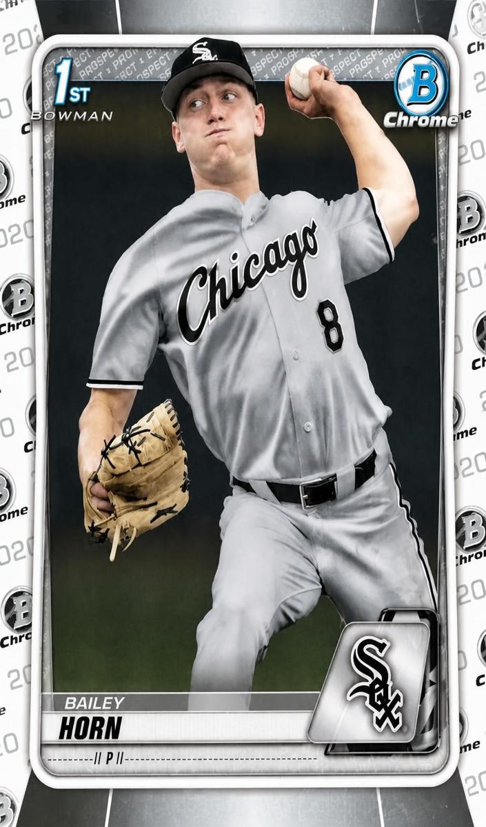 2020 Bowman Chrome Draft Bailey Horn #BD-164 card