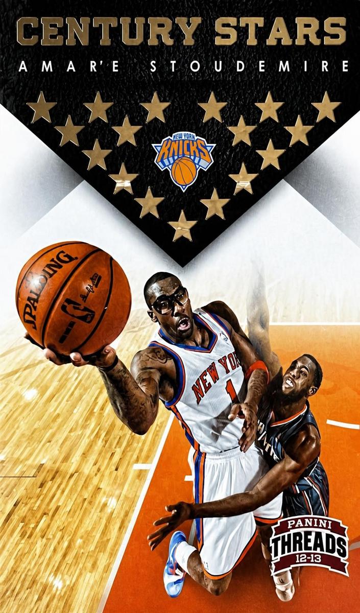 2012 Panini Threads Amar'e Stoudemire #17 card