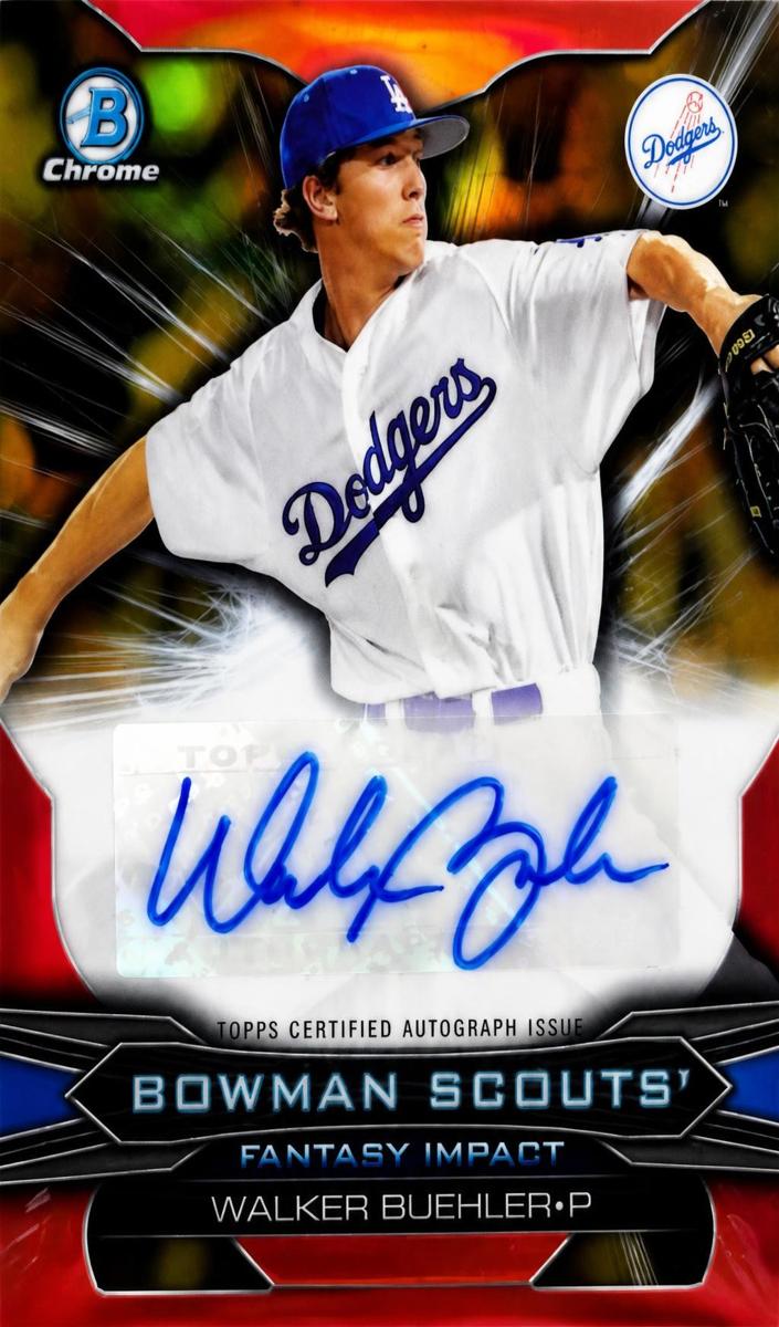 2015 Walker Buehler [Refractor] #BCA-WB