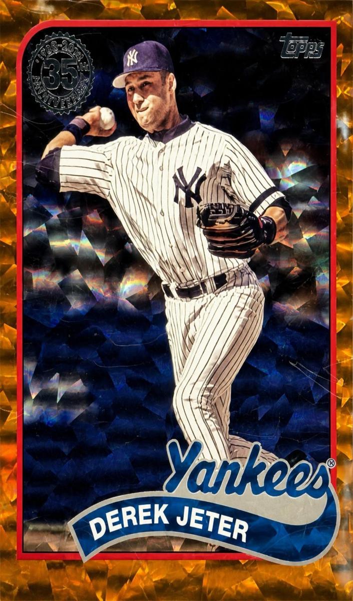 2024 Derek Jeter [Foil Orange] #89B2-7
