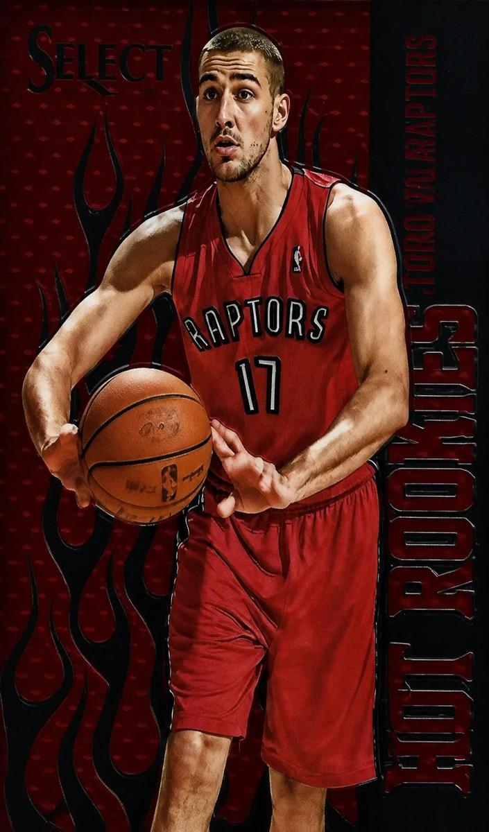 2012 Panini Select Jonas Valanciunas #8 card