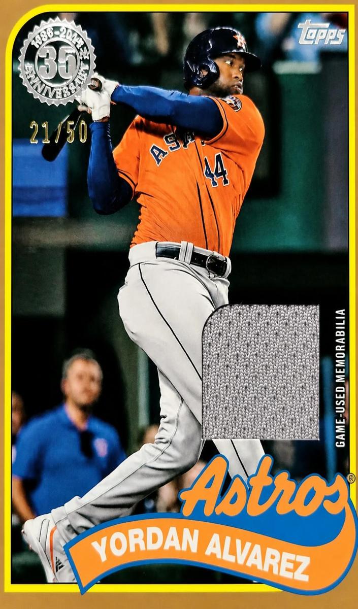2024 Yordan Alvarez [Gold] #89R2-YA