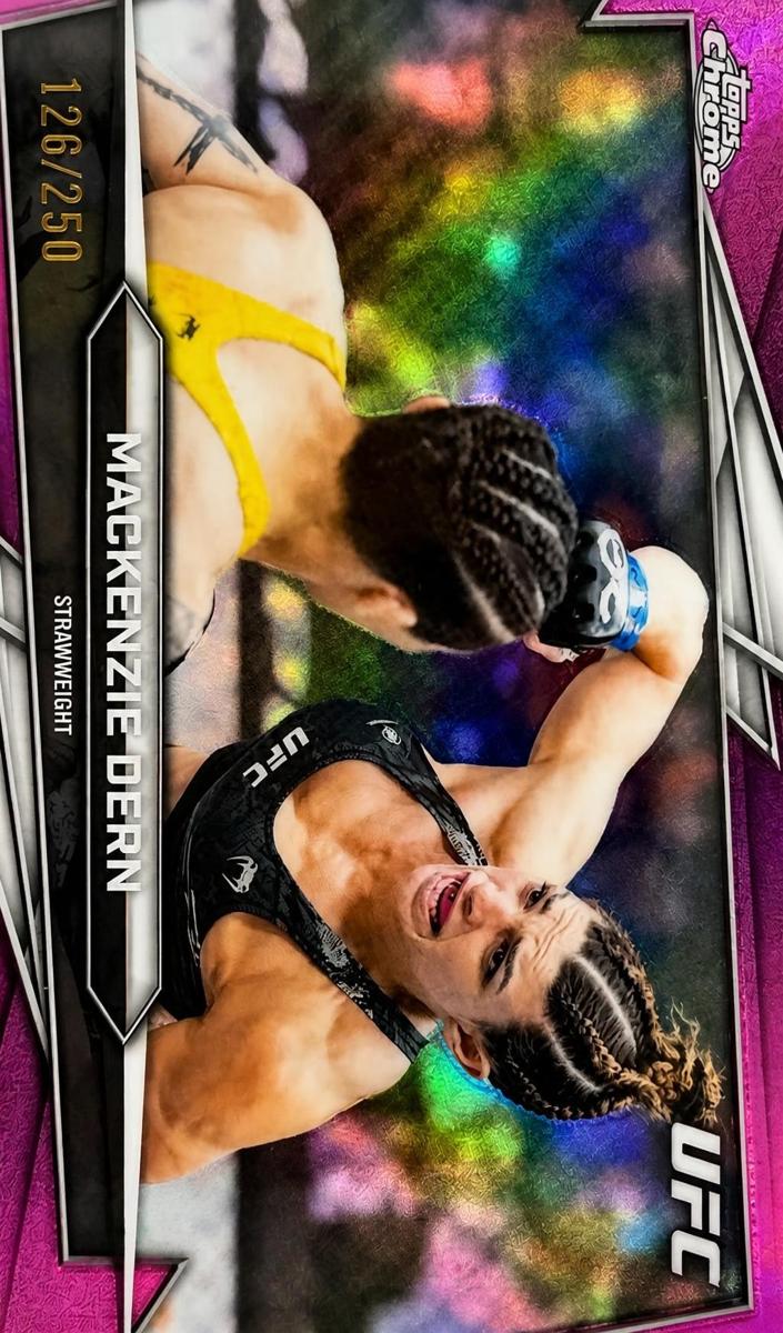 2026 Mackenzie Dern [Pink Refractor] #185