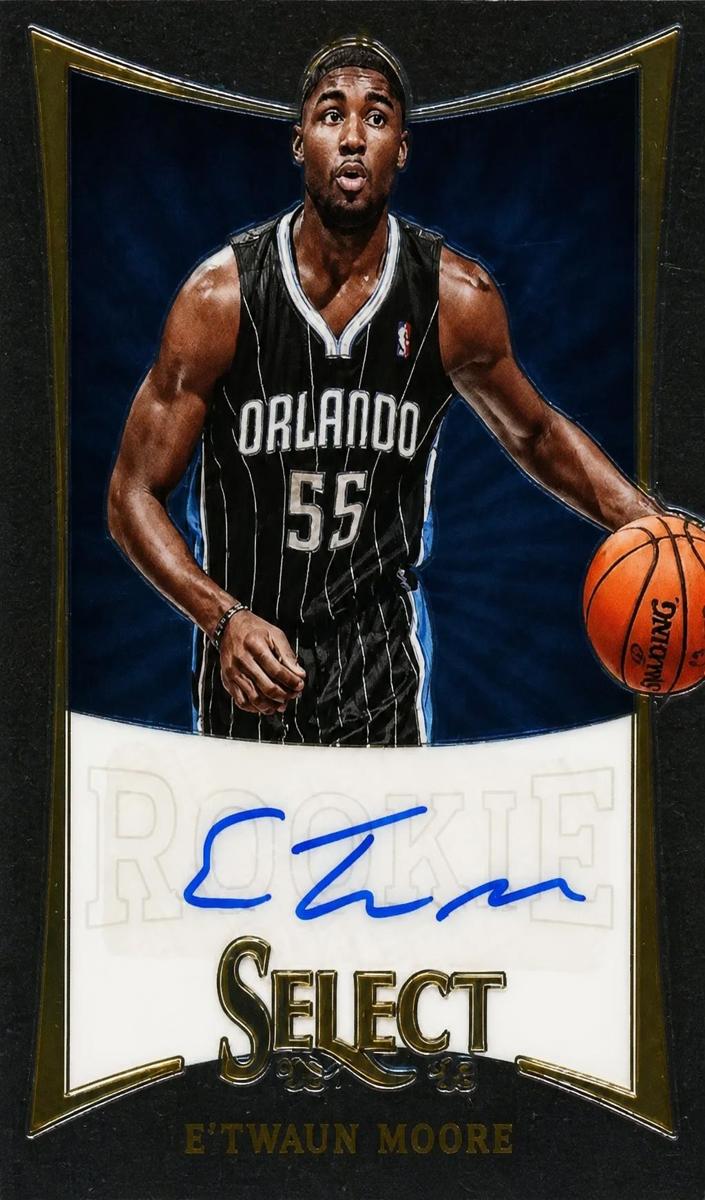 2012 Panini Select E'Twaun Moore #208 card