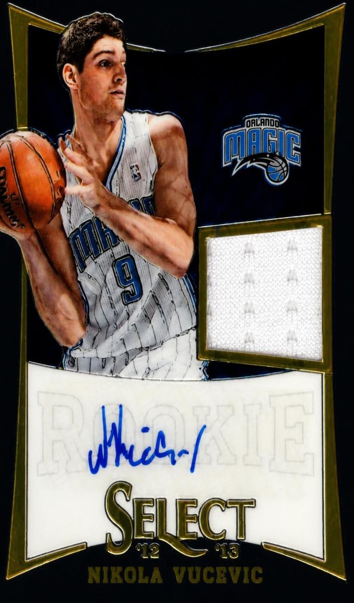 2012 Panini Select Nikola Vucevic #251 card
