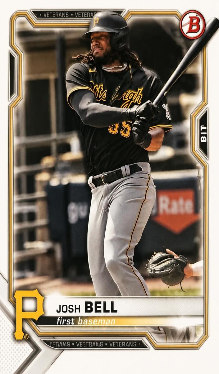 2021 Bowman Josh Bell #15 card