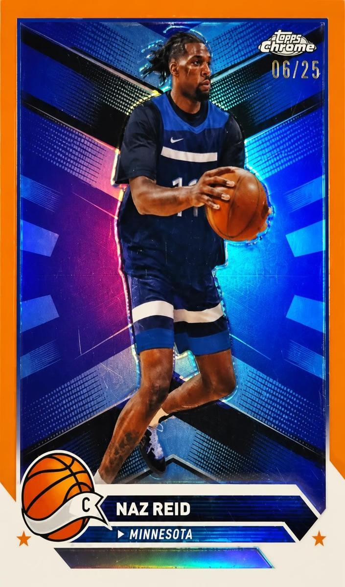 2023 Topps Chrome Naz Reid #160 card