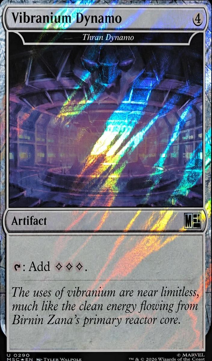 2026 Vibranium Dynamo - Thran Dynamo [Surge Foil] #290