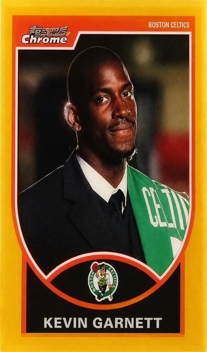2007 Kevin Garnett [Gold Refractor] #20
