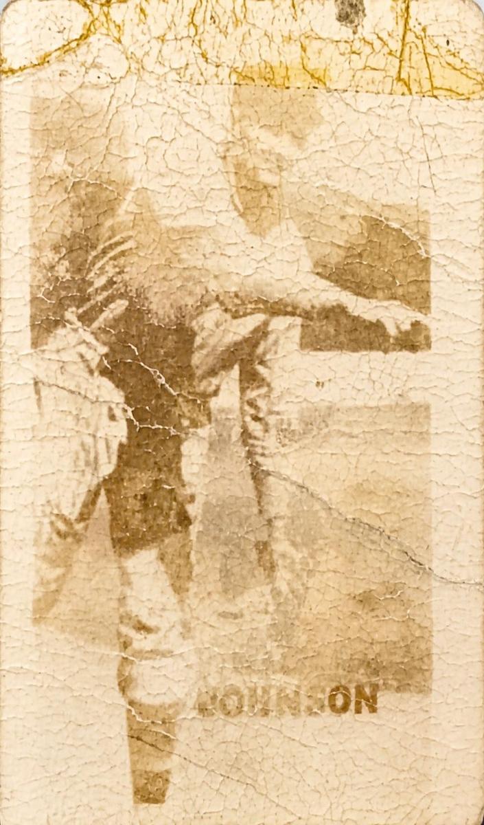 1948 Topps Magic Photos Walter Johnson #15 card