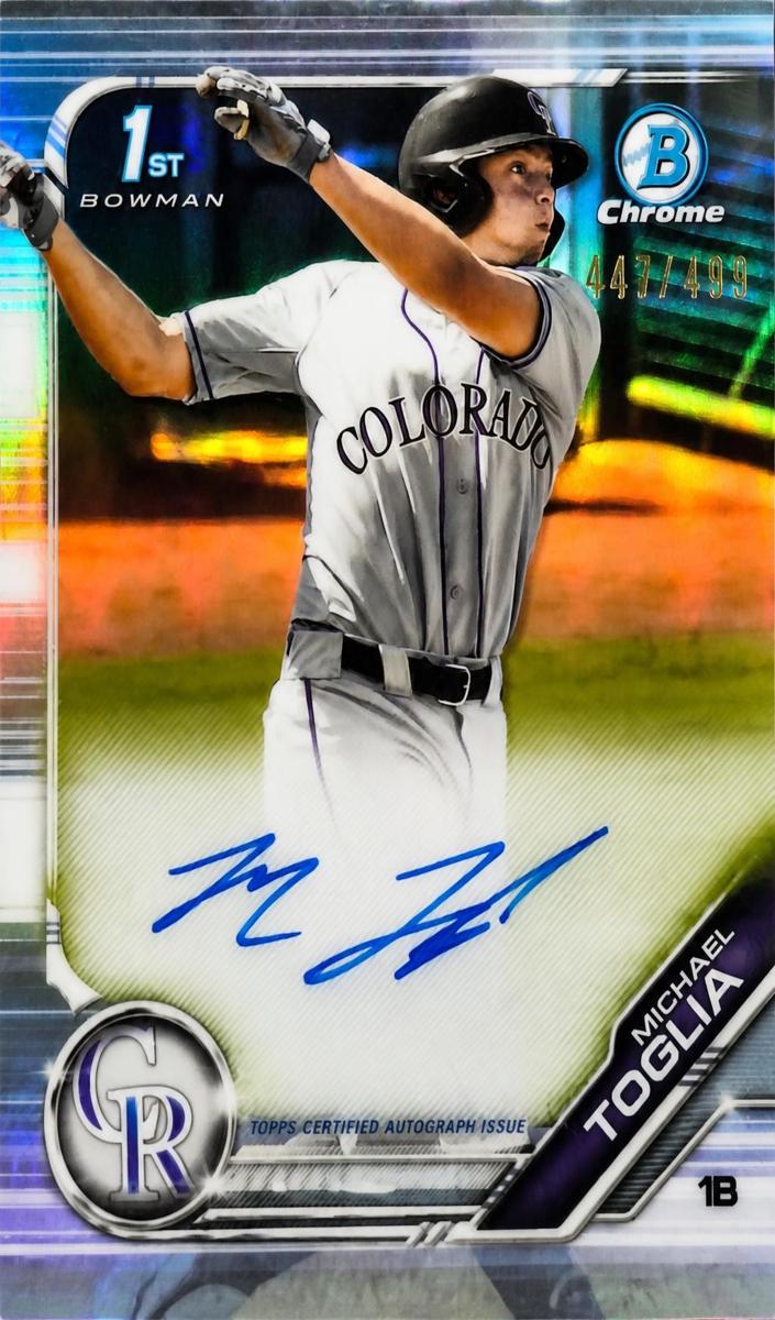 2019 Michael Toglia [Refractor] #CDA-MT
