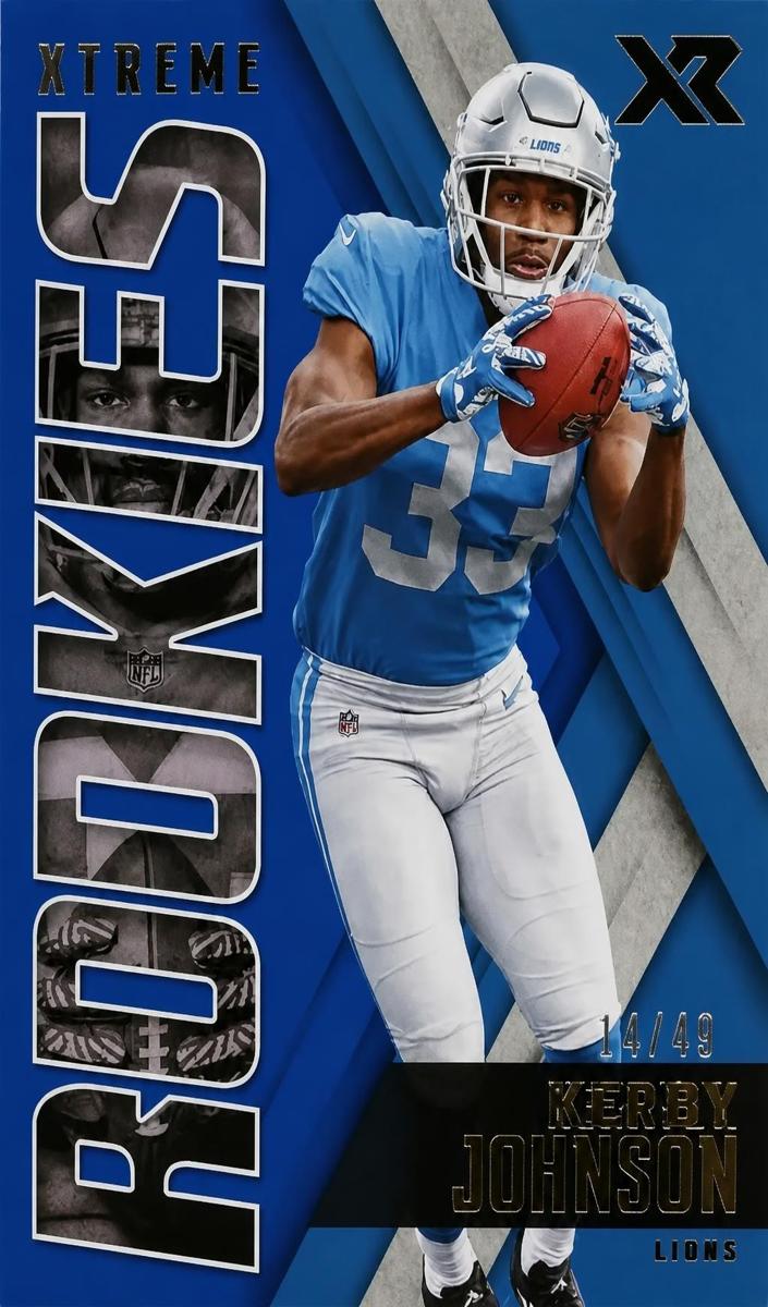 2018 Kerryon Johnson [Gold] #X-17