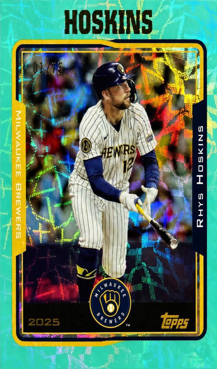 2025 Rhys Hoskins [Aqua Scope Foilboard] #212