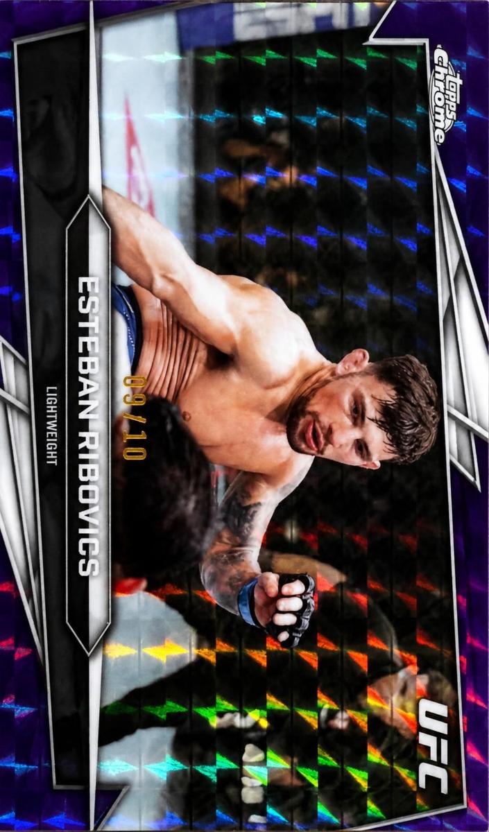 2026 Esteban Ribovics [Purple Geometric Refractor] #49