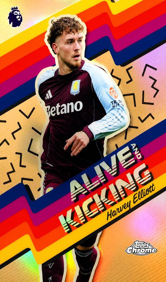 2026 Topps Chrome Premier League Ola Aina #AK-18 card