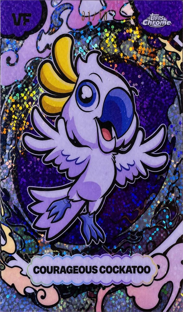 2026 Courageous Cockatoo [Purple Speckle] #SSA-29