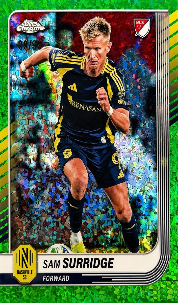 2025 Sam Surridge [Green Mini-Diamonds Refractor] #152