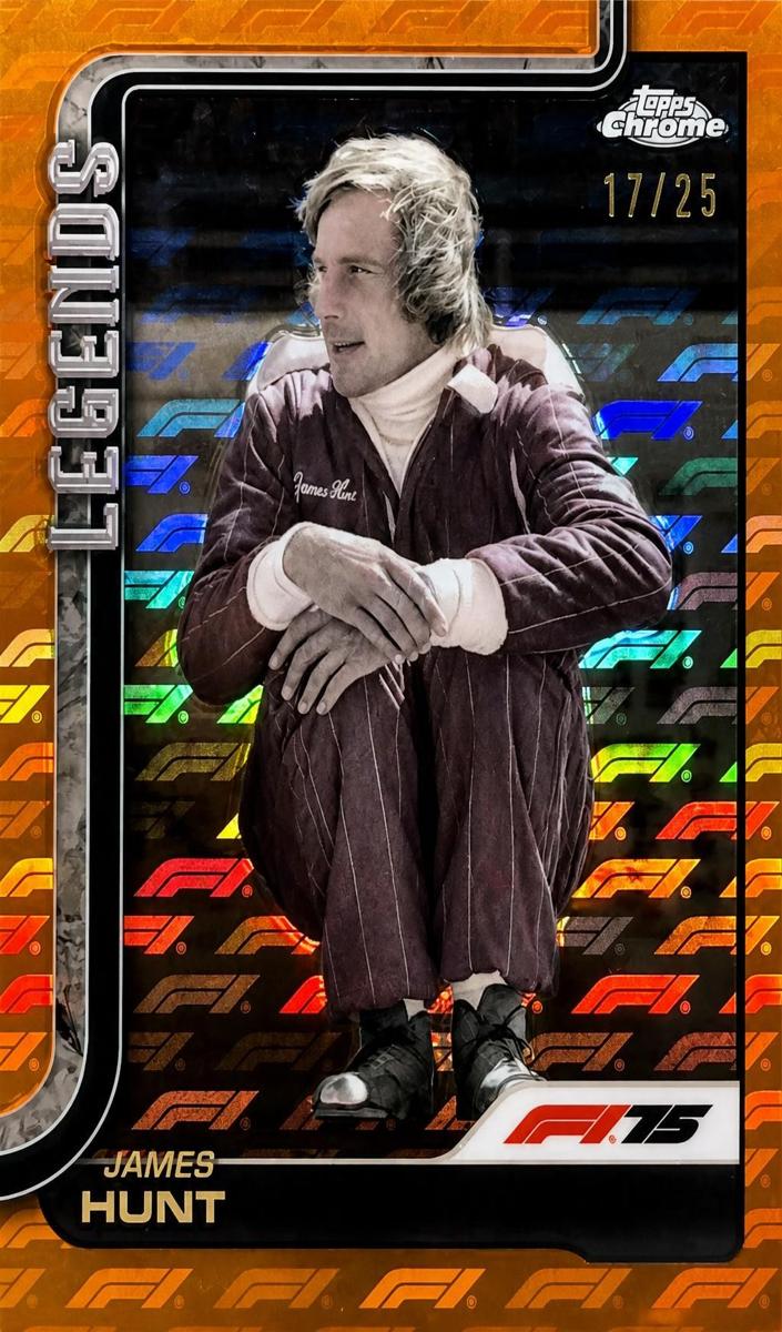 2025 James Hunt [Orange LogoFractor] #155