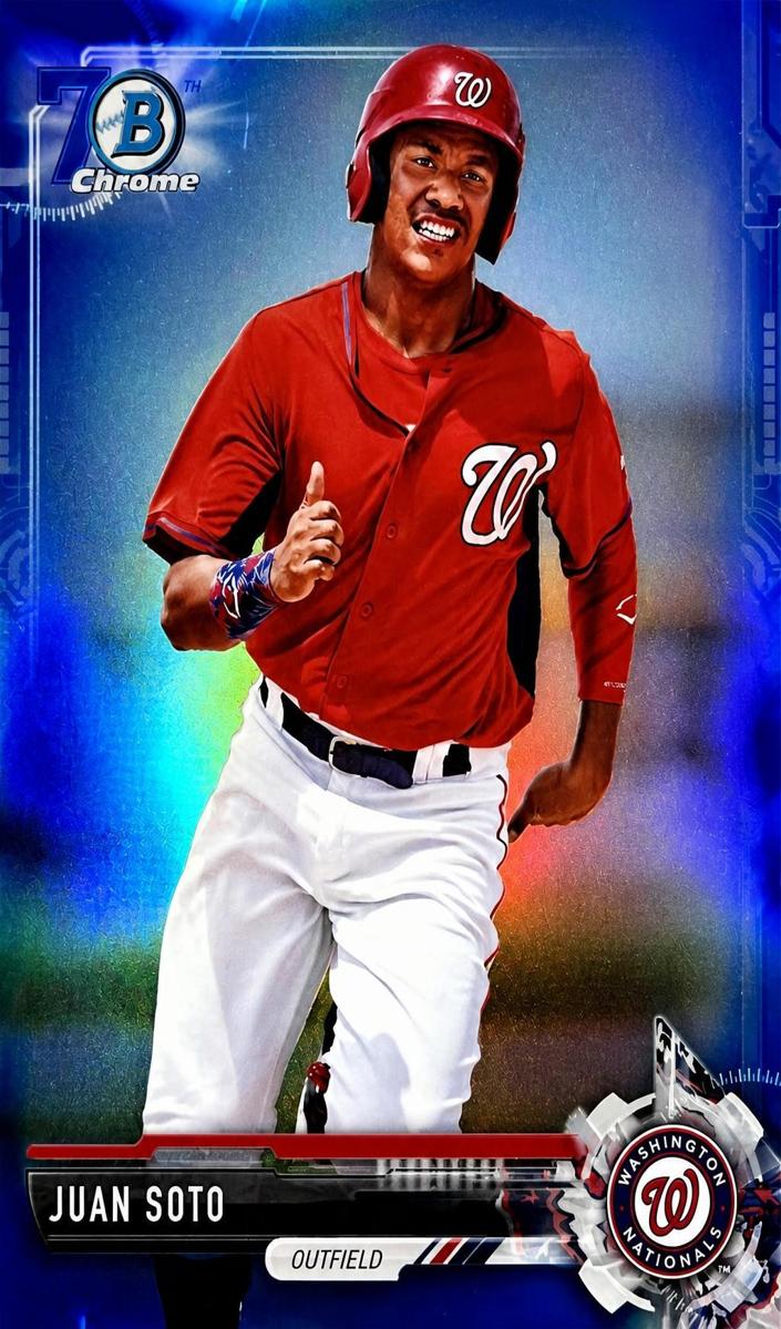 2017 Juan Soto [70th Anniversary] #BCP-180