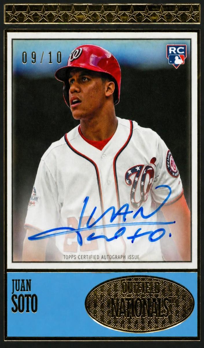 2018 Juan Soto [Black] #BC1-JSO
