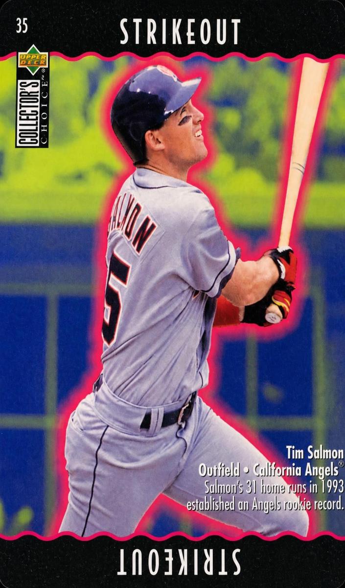 1996 Collector's Choice Tim Salmon #35A card